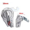 thumbnail image 2 of Padlockable Turn Tongue Lock Furniture Cam Lock Iron MM MM Package Content, 2 of 9