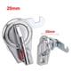 thumbnail image 3 of Padlockable Turn Tongue Lock Furniture Cam Lock Iron MM MM Package Content, 3 of 11