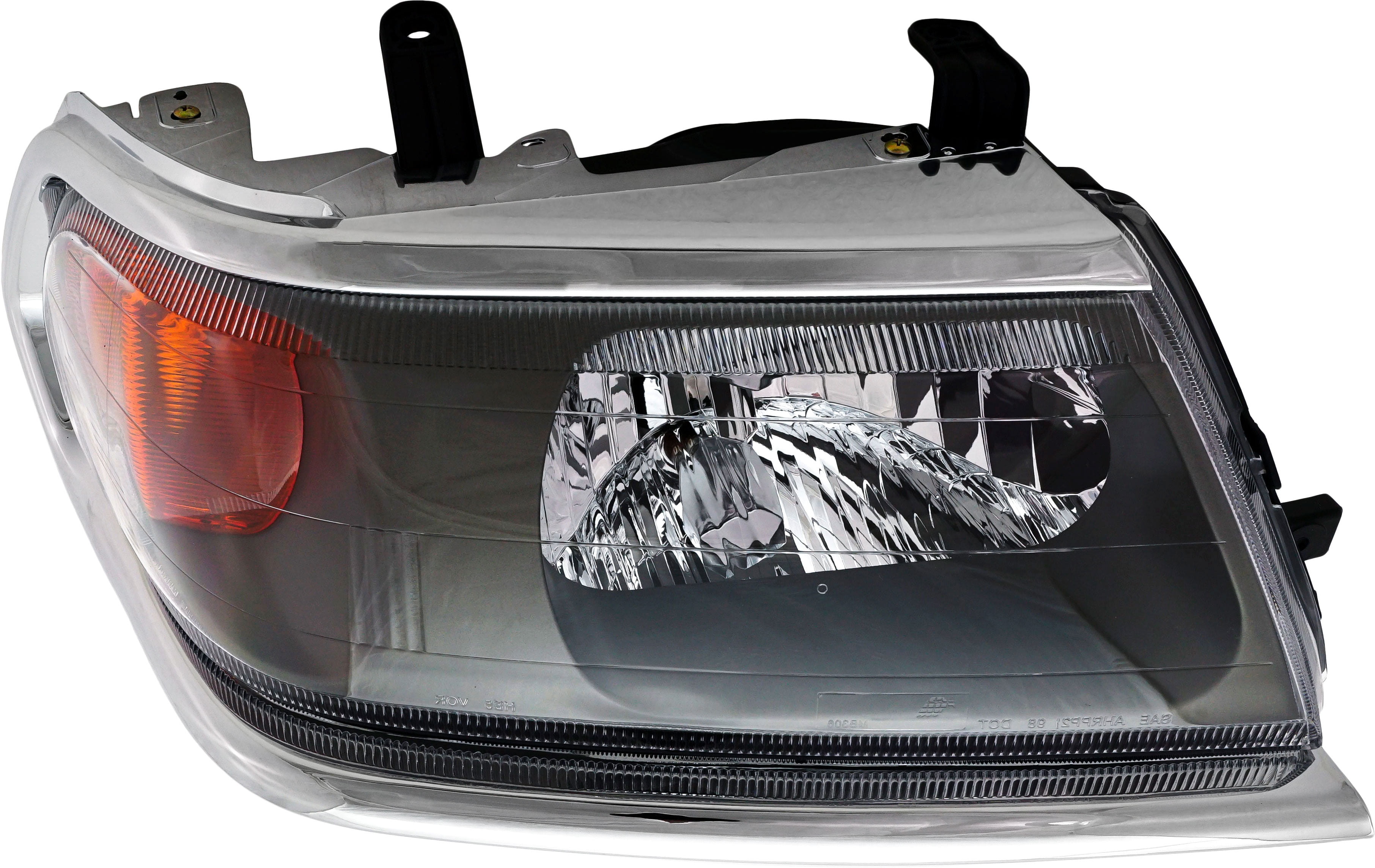 Headlight Compatible With 2000-2004 Mitsubishi Montero Sport Left Driver Halogen With bulb(s)