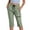 Army Green, variant on VBVC Women's Drawstring Hiking Capri Pants , Quick Dry Cargo Capris For Women , Ladies' Elastic Waist Outdoor Trousers with Pockets,Army Green,S-3XL