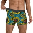 thumbnail image 2 of Kdxio Men's Boxer Briefs with Sunflowers Print - Comfortable and Breathable Underwear for Everyday Wear, 2 of 7