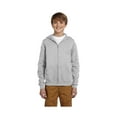 thumbnail image 1 of Jerzees Big Boy's Full-Zip Hooded Fleece Waistband Sweatshirt, Style 993B, 1 of 1
