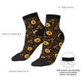 thumbnail image 6 of Rocae Fall Daisy Leaf for Premium Adult Socks,Comfortable, Breathable, and Durable Socks, Perfect for Everyday Wear, 6 of 7
