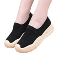 thumbnail image 2 of YOUYEDIAN Loafers for Women Versatile Breathable Cut-Out Design Mesh Fashion Slip On Comfortable Soft Flats Casual Sport Lightweight Walking Shoes, 2 of 5