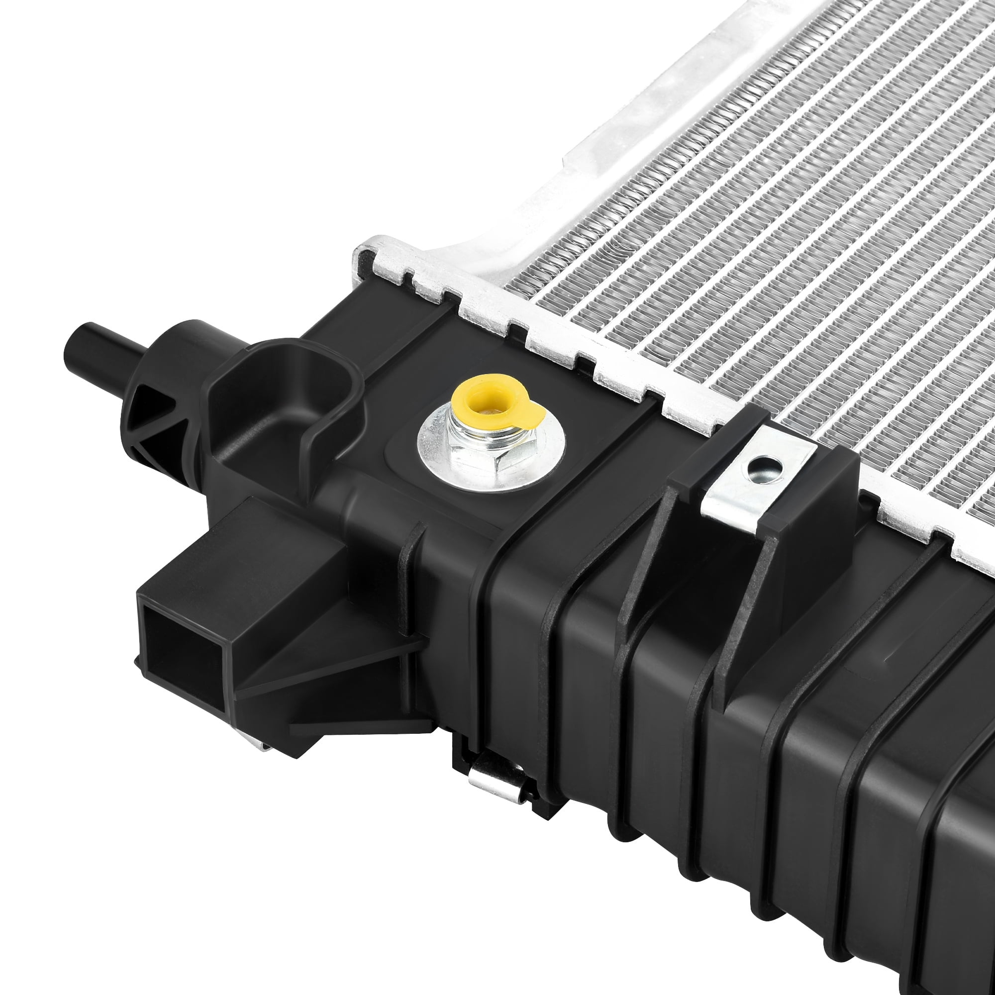LEDKINGDOMUS Premium Aluminum Radiator for 2010-2016 Cadillac SRX & 2011 Saab 9-4X 3.0L/3.6L V6 – Direct Fit OE Replacement (GM# 20926497, 23428314, 3010549)