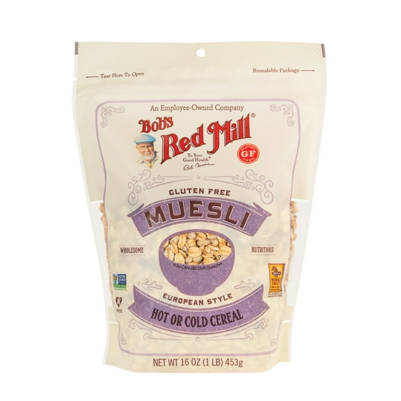 Bob's Red Mill European Style Muesli Gluten Free, 16 oz Bag