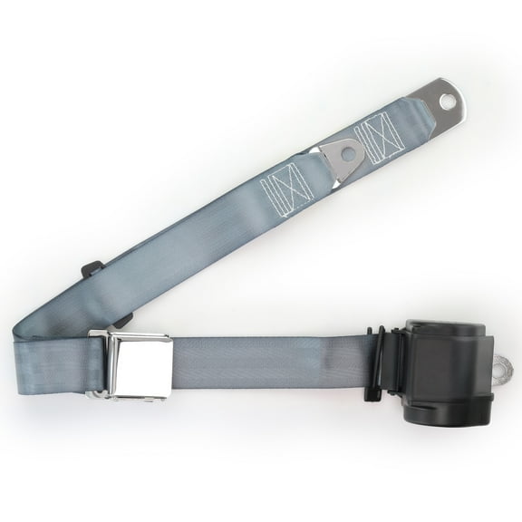 RetroBelt Blue Aviation 3-Point Shoulder Safety Belt - Rear Seat