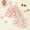 Pink, variant on Summer Toddler Girls Sleeveless Bowknot Dot Prints Tops Shorts Two Piece Outfits Set For Kids Clothes