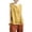 Yellow, variant on Women's Linen Blend Sleeveless Tank Top, Solid Color Round Neck Slim Fit Versatile Summer Casual Wear Blue L/2