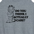 thumbnail image 3 of Garfield - Do You Think I Actually Care - Women's Racerback Tank Top, 3 of 5