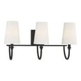 thumbnail image 1 of Savoy House Cameron 24" 3 Lights Transitional Metal Bath Bar in Matte Black, 1 of 7