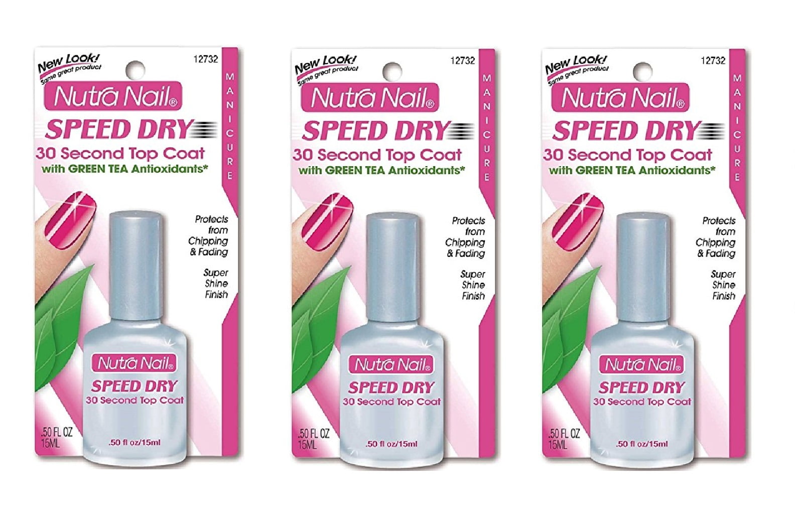 Nutra Nail Speed Dry 30 Second Top Coat with Green Tea Antioxidants
