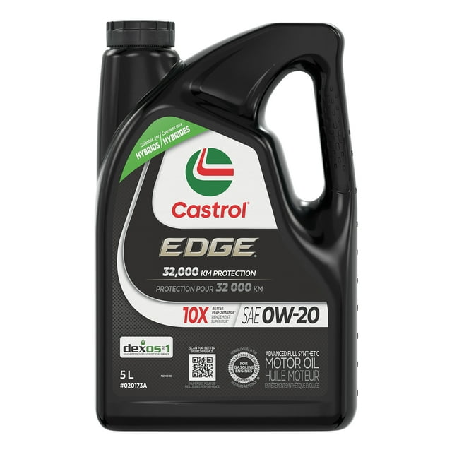 Castrol EDGE 0W20 Full Synthetic 5L
