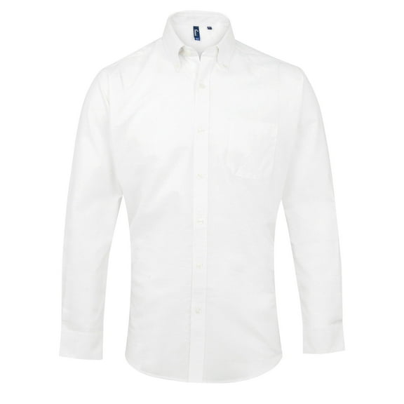 Premier Mens Signature Oxford Long Sleeve Work Shirt