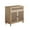 GRAY1, variant on Art Leon Home Sideboard Buffet Cabinet Rattan Decoration Wood Finish Brown