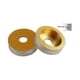 thumbnail image 3 of 20mm Bore Dia 75mm Round Dry Vacuum Brazed Diamond Grinding Wheel Demi-bullnose Edge Marble Edging, 3 of 5