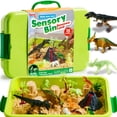 thumbnail image 1 of Sensory Bin Toy Klever Kits con diseño de dinosaurio que brilla en la oscuridad, más de 3, 1 of 8