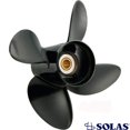 thumbnail image 2 of Aluminum 4 Blade Outboard Propeller Compatible with 1984-2010 Yamaha 2-Stroke 40HP 48HP 50HP 55HP 60HP 11.1 Dia 11 Pitch 13 Spline 3313-111-11, 2 of 2