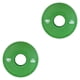 thumbnail image 2 of 2 discos de pesas para barras de 5 cm, con ranuras en el interior, accesorios compactos. 1 kg Verde, 2 of 9