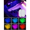 thumbnail image 2 of luz interior RGB para coche, lámpara interior con interruptor táctil, luces LED multicolor para interior de coche con puerto USB., 2 of 5