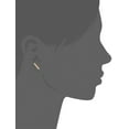thumbnail image 3 of KoolJewelry 10k Gold Bar Earrings, 3 of 4