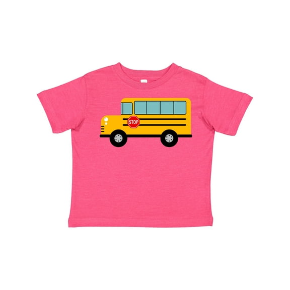 Inktastic School Bus Boys or Girls Toddler T-Shirt