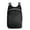 Black, variant on Unisex Breathable Pocketable Backpack - Lightweight Daypack for Travel & Outdoor