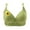 Green#women's workout bra, variant on Women Plus Size Bras Floral Print Wireless Bra Push Up Comfort Soft Underwear Breathable Daily Senior Bra 2025 Khaki,XXXXL