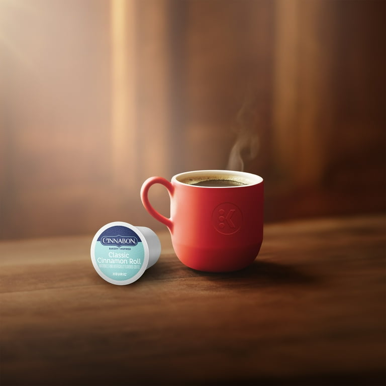 Free Shipping! Cinnabon Cinnamon Roll Flavored K-Cup Coffee Pods