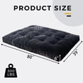 thumbnail image 7 of BYBYME Futon Adults 6" Long Lasting Twin Couch Bed Floor Mattress, 7 of 7
