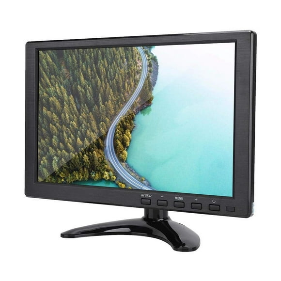 Monitor de 10.1 Pulgadas Con Pantalla TFT 1280 x 800 Compatible Con 1080P - Entradas VGA, HDMI, BNC,