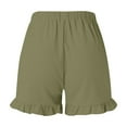 thumbnail image 7 of Sngxgn Women‘s Flowy Running Shorts Casual Summer Athletic Shorts(Green,L), 7 of 7