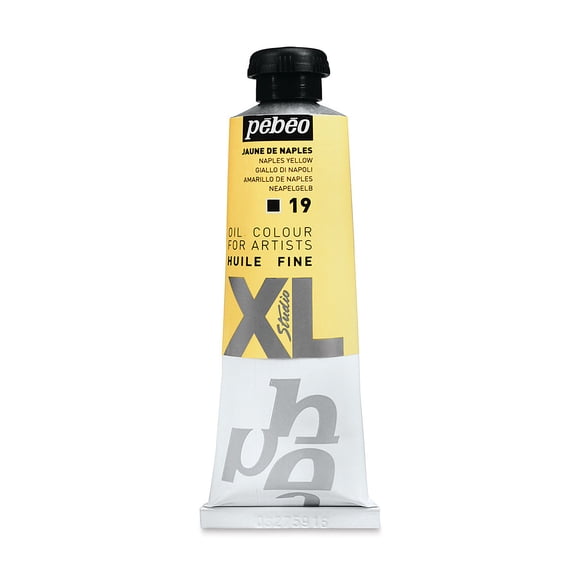 Pebeo XL Studio Oil Color - Naples Yellow, 37 ml Tube