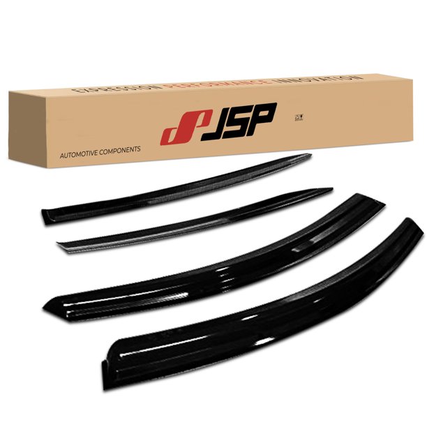 JSP Window Rain Guard Compatible with Kia Optima 2011, 2012, 2013, 2014, 2015 Outside
