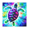 thumbnail image 2 of "Sea Turtle Mosaic Bliss" - Canvas, 2 of 25