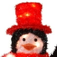 thumbnail image 3 of Pre-Lit 22" Tinsel Penguin, 3 of 4