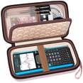 thumbnail image 1 of Funda para calculadora PAIYULE para TI-Nspire CX II, color rosa, 1 of 6