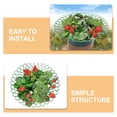 thumbnail image 3 of 5 Pcs Shelves for Gardening Tools Strawberry Baskets Plant Vegetable Strawberry Trellis Pp 26.50X26.50X10.00CM, 3 of 6
