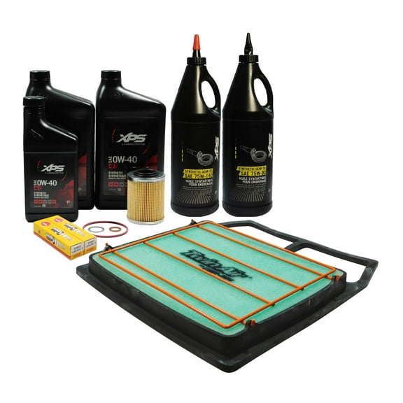 2013-2018 Can-Am Maverick Max 1000 R OEM 0W-40 Full Synth Service Kit C20