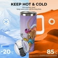 thumbnail image 5 of Tom And Jerry 40 Oz Tumbler With Handle And Straw, Stainless Steel Vacuum Travel Mug, Double Wall Vacuum Insulated Tumbler With Lid, Water Bottle for Gifts Party Office Coffee, 5 of 8