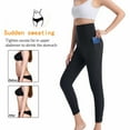 thumbnail image 2 of High Waisted Scrunch Sauna pants Butt Fitness Gym Workout Yoga Plus Size Leggings for Women, 2 of 7