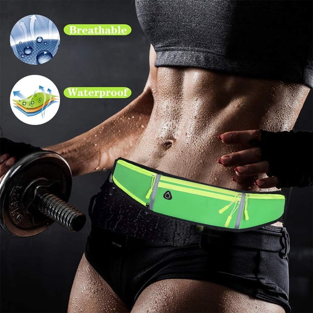 Sac Banane Running Étanche – Ceinture Sport Légère, Réglable, Poche Pour Smartphone, Porte-clés – Idéal Course, Vélo, Randonnée, Fitness