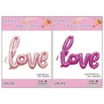 thumbnail image 2 of Wedding Supplies love Letter Balloon Wedding Room Valentine's Day Party Decoration Back Card Single Aluminum Film Balloon - red, 2 of 5