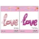 thumbnail image 4 of Suministros para bodas Carta de amor Globo Sala de bodas Decoración para fiesta de San Valentín Tarjeta trasera Globo de película de aluminio individual, 4 of 5