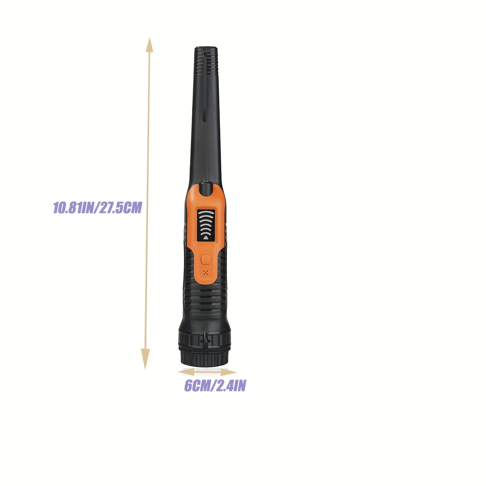 Metal Detector Pinpointer, Professional Waterproof Handheld Pin Pointer Wand, 3 Modes Search Treasure Pinpointing Finder Probe with LCD Display 9V Battery Included