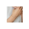 thumbnail image 2 of 14K Rose Pink Gold Polished Slip-on Bangle Bracelet (1.5mm), 2 of 5