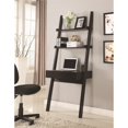 thumbnail image 3 of Pemberly Row Wall Leaning Ladder Writing Desk in Cappuccino, 3 of 3