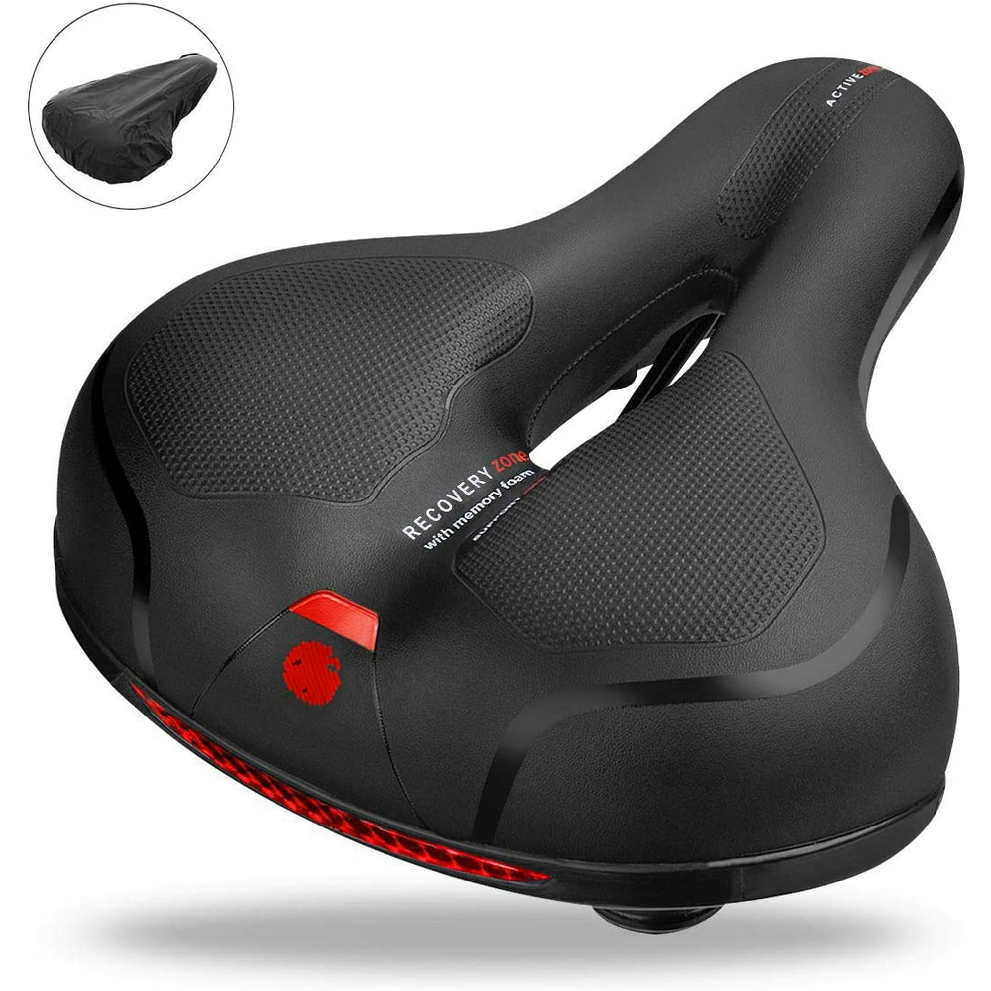 Selle de Velo Velo de Ville Course Velo MTB Selle Selle de Velo gel Mousse Memoire Siege de Velo Ergonomique Creux Selle Impermeable et Respirante