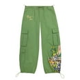 thumbnail image 1 of Ed Hardy Poplin Cargo Pants - EHW8002-4 (Army Green, L), 1 of 2