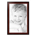 thumbnail image 2 of ArtToFrames 15" x 24" Honors Mahogany with Black Picture Frame, 15x24 inch Brown Wood Poster Frame (WOM-5154), 5 Pack, 2 of 6